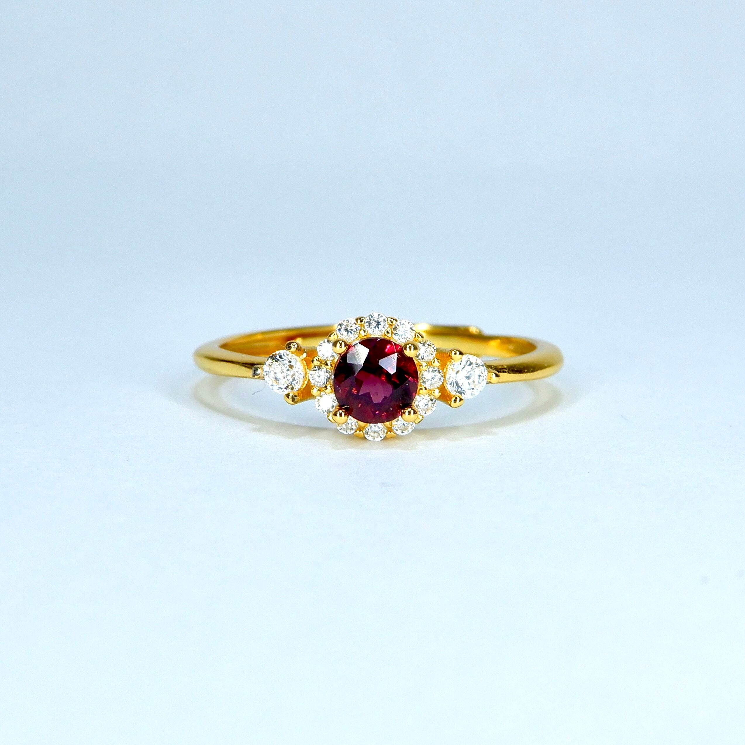 Jewel Ring♦︎ロードライトガーネット♦︎