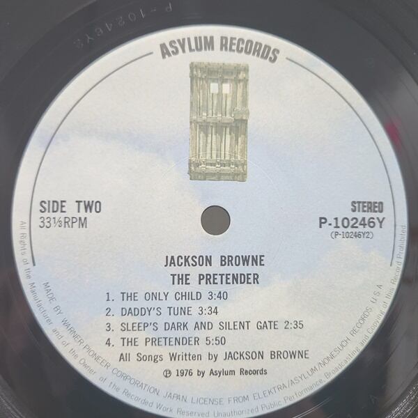 Jackson Browne / The Pretender [P-10246Y] - 画像4