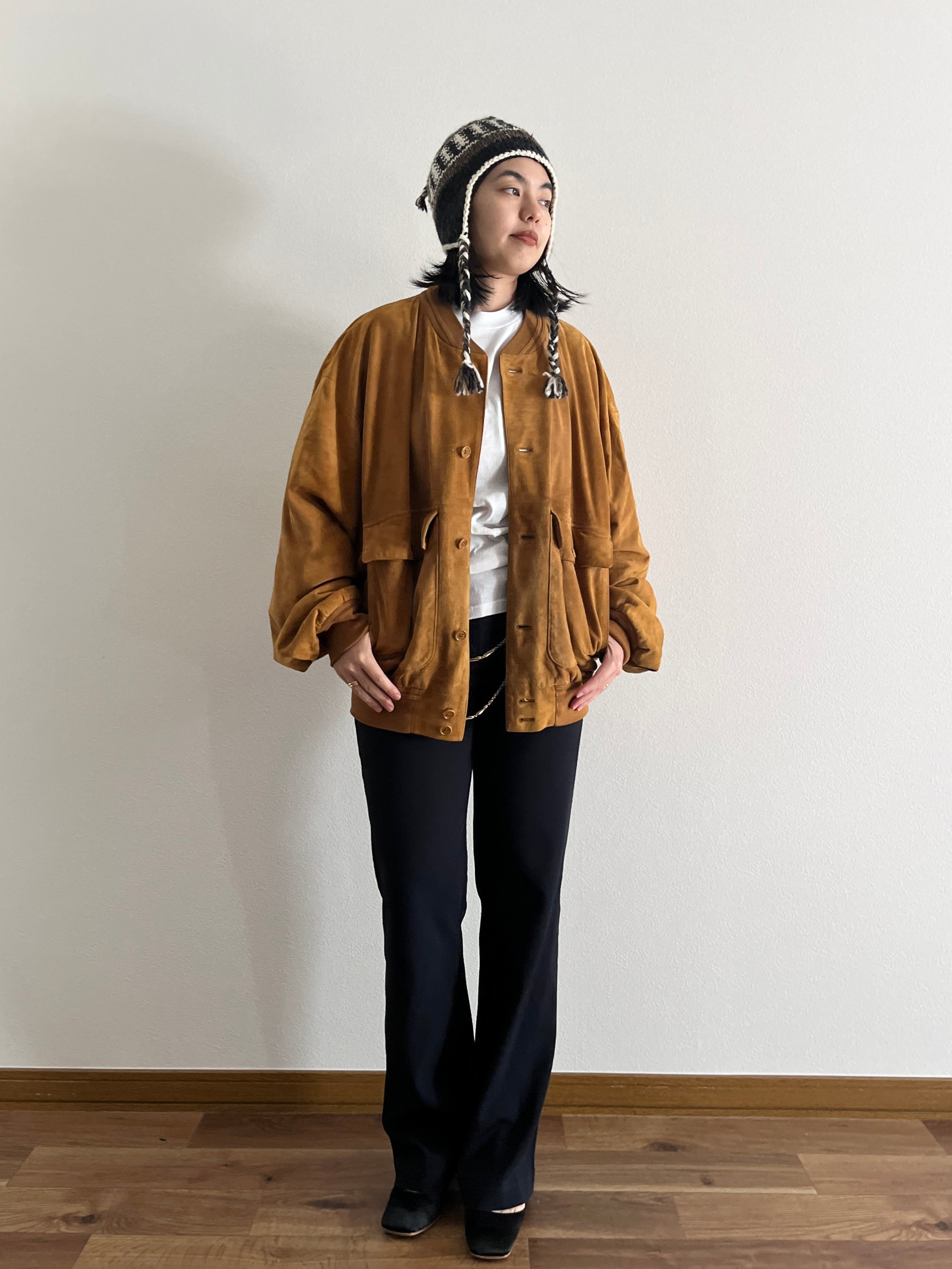 ジャケット・アウター archive La matta leather bomber jacket 80-90's 