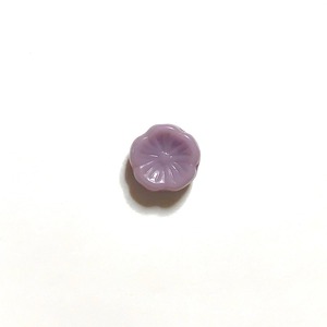 チェコお花ビーズ（紫）