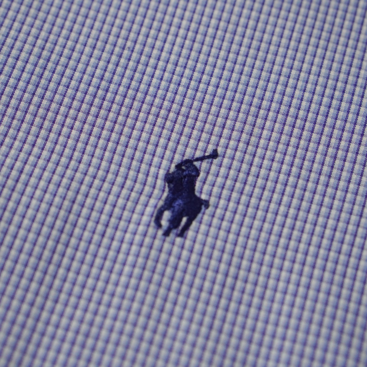 90s Polo by Ralph Lauren "ANDREW" Micro Check Shirt [XL相当] 古着 - 5
