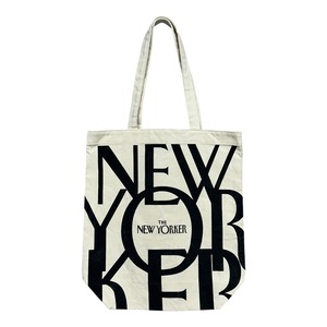 THE NEW YORKER COTTON TOTE BAG SIZE 38cm x 33cm (USED)