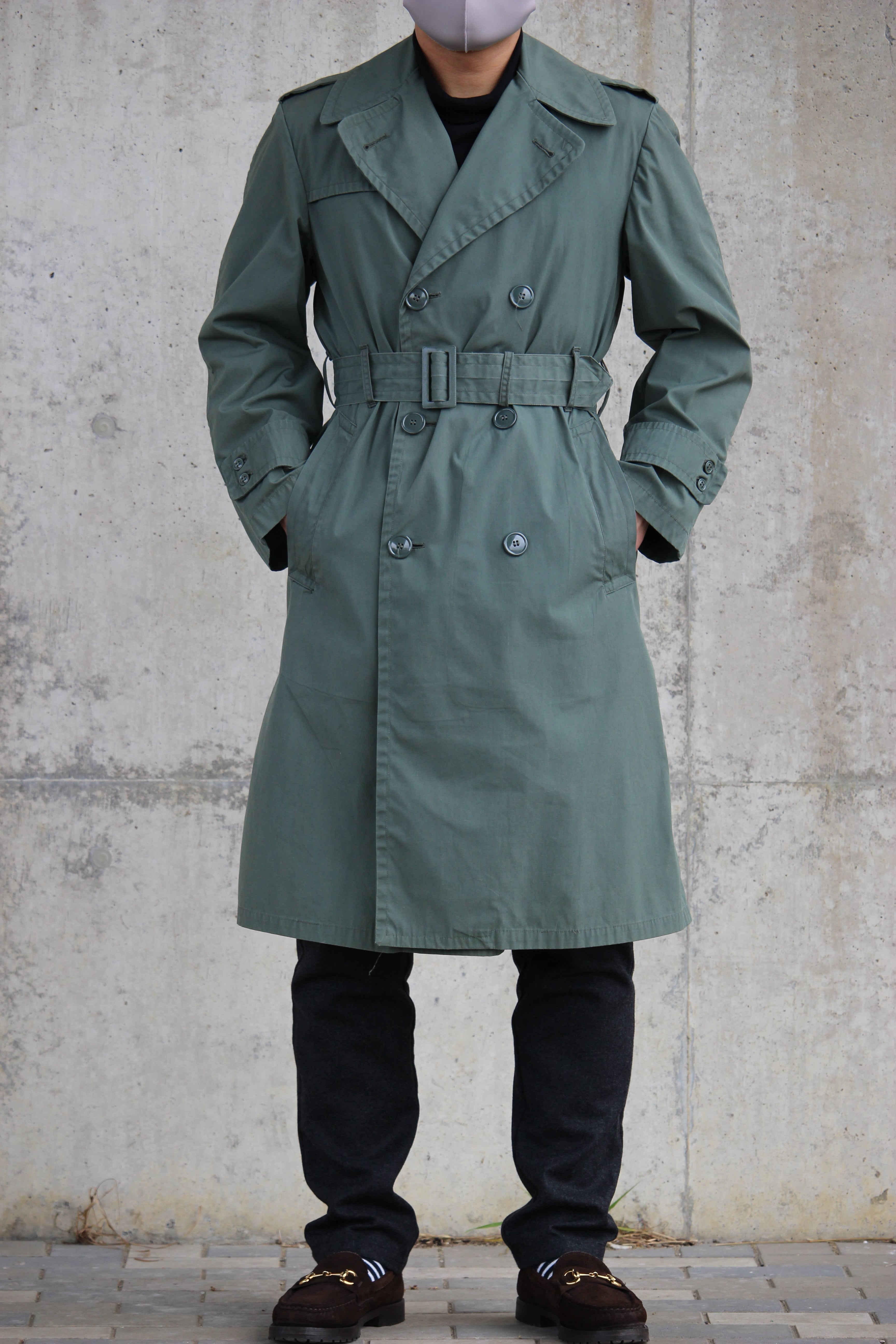 古着 69年製 U S Army トレンチコート レインコート ミリタリー 新発売