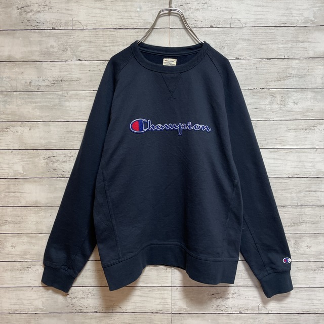 【champion】チャンピオン スウェットトレーナー デカロゴ 袖ロゴ 【champion】チャンピオン スウェットトレーナー デカロゴ 袖ロゴ