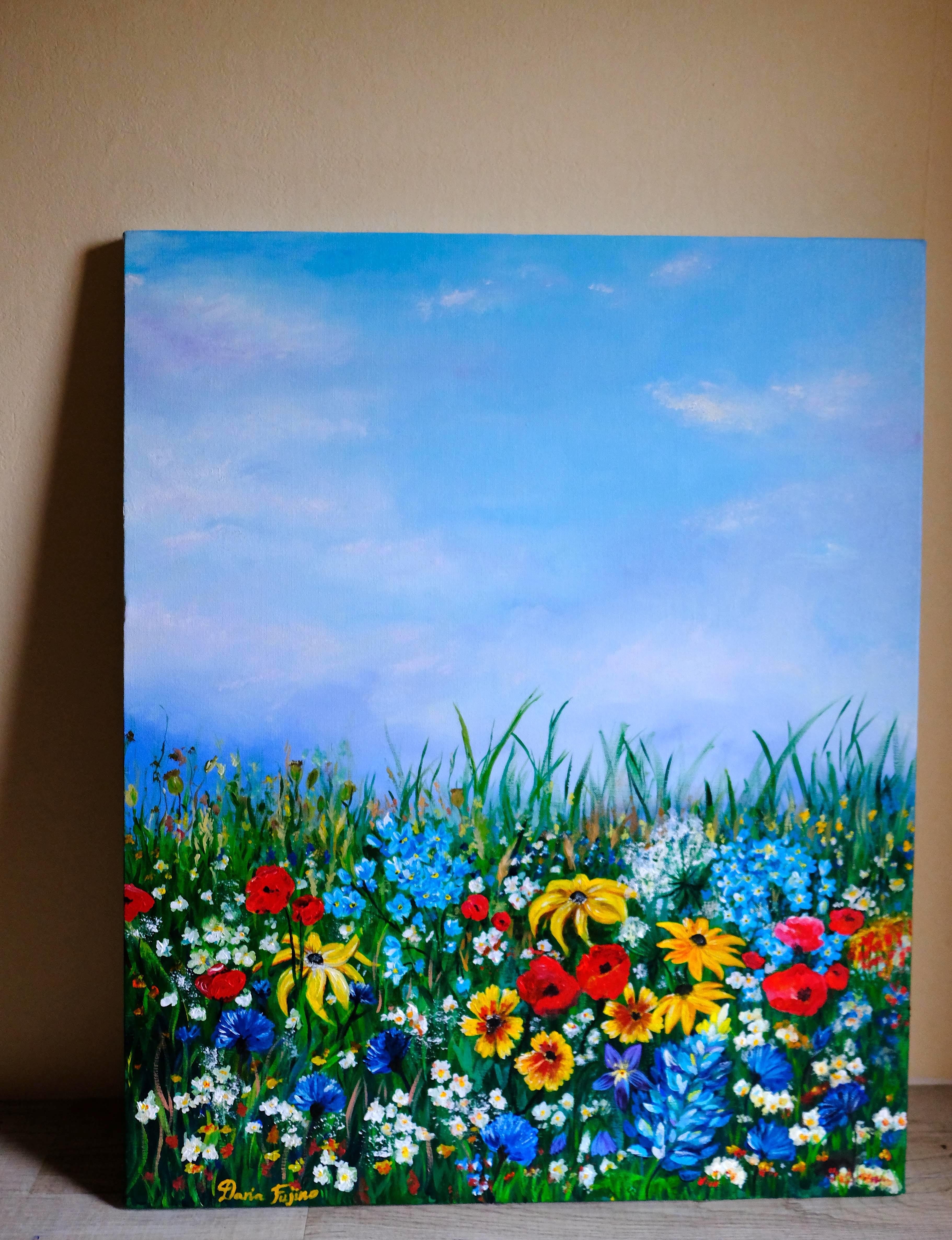 wild flowers＜油絵＞ | Daria Fujino Art