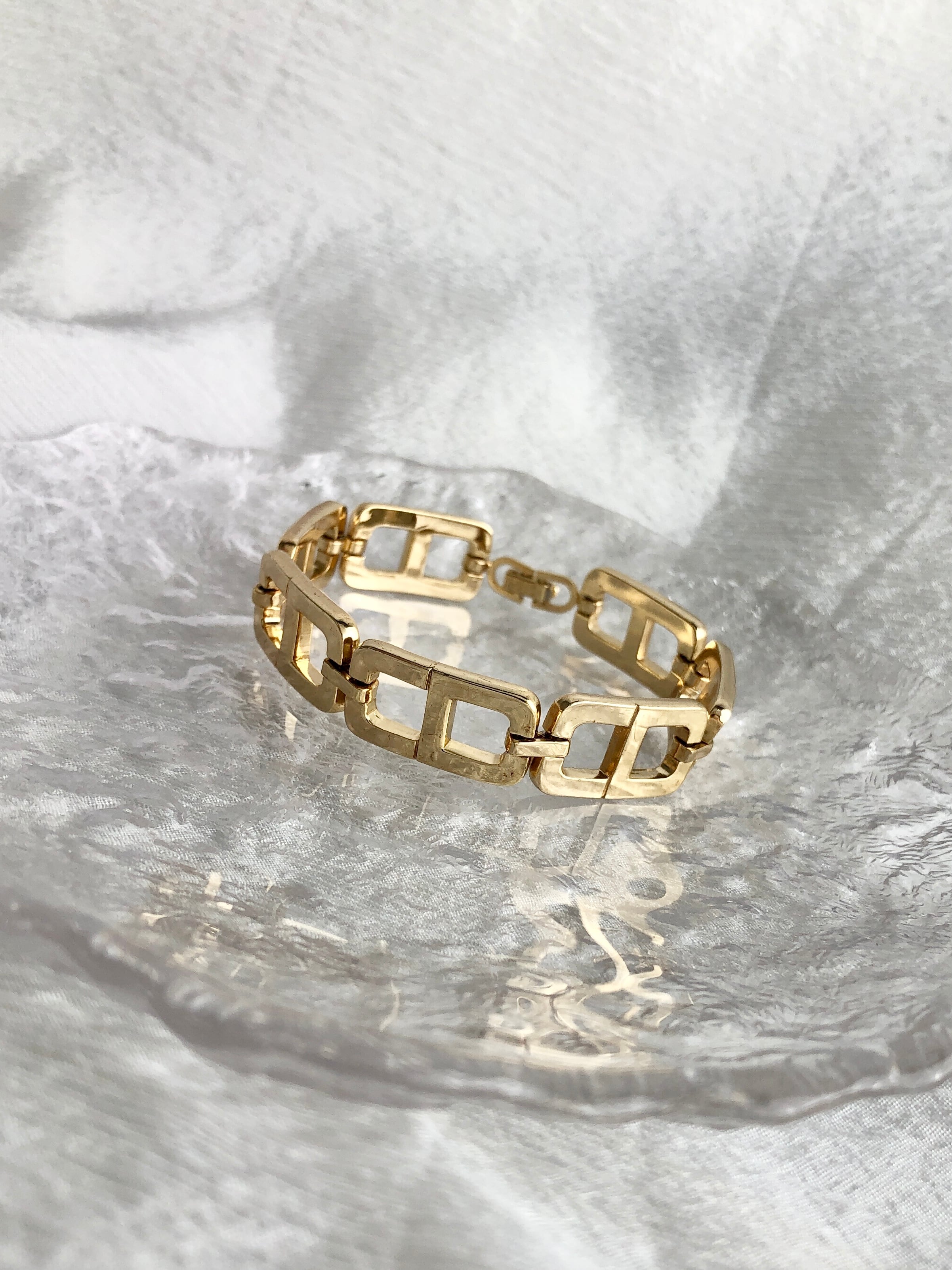 Christian Dior クリスチャン ディオール ブレスレット ゴールド CD  