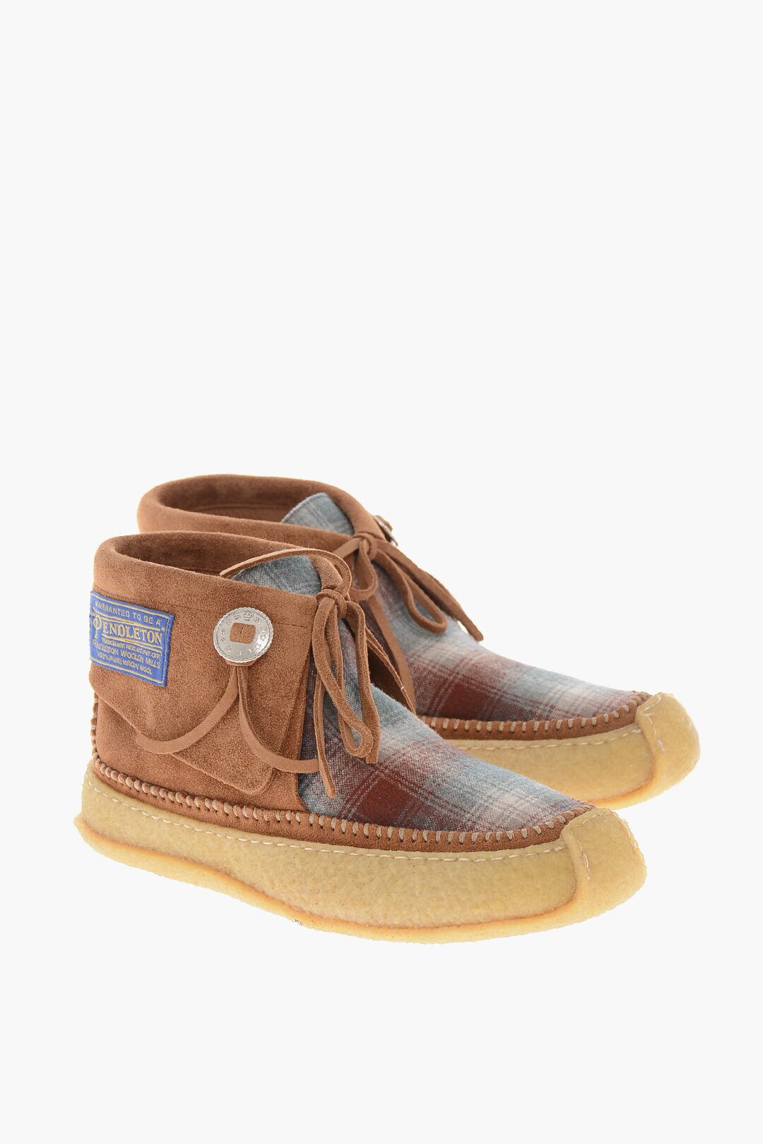 MAISON MARGIELA メゾンマルジェラ ブーツ スエード・ウール・ラバー