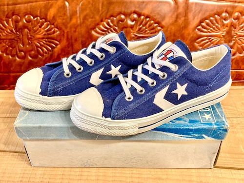 converse（コンバース） ABA OX ネイビー 3.5 22.5cm 70s USA 青箱 238