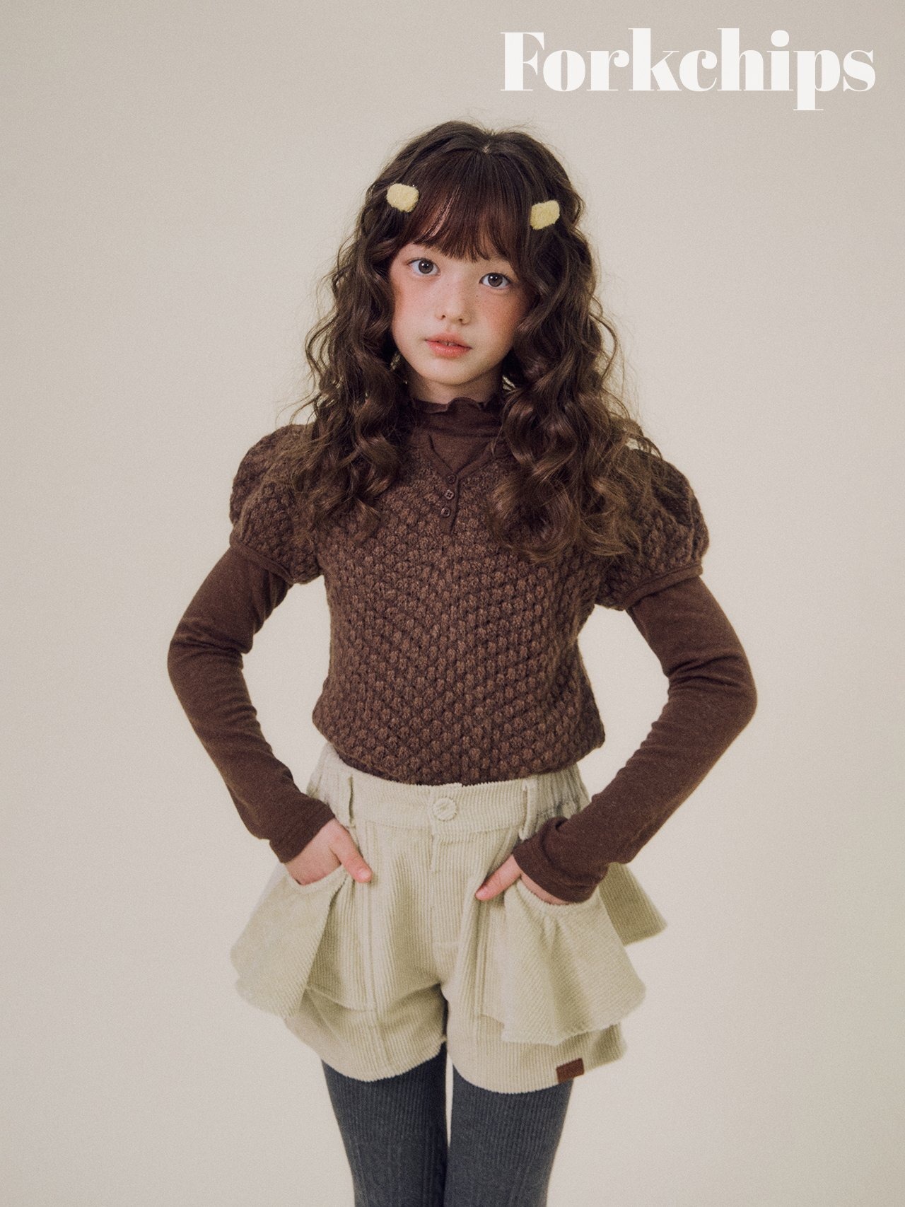 FORK CHIPS［取寄］berry turtle neck tee 26winter