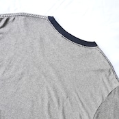 INTÉRIM / COTTON HEMP BORDER TEE