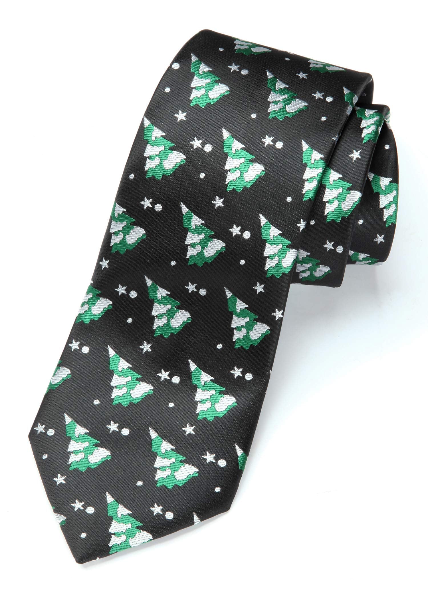HISDERN] クリスマス ネクタイ チーフ セット メンズ ブランド品