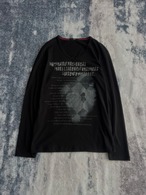 "NICOLE selection" ニコルセレクション Message Design Long Sleeve