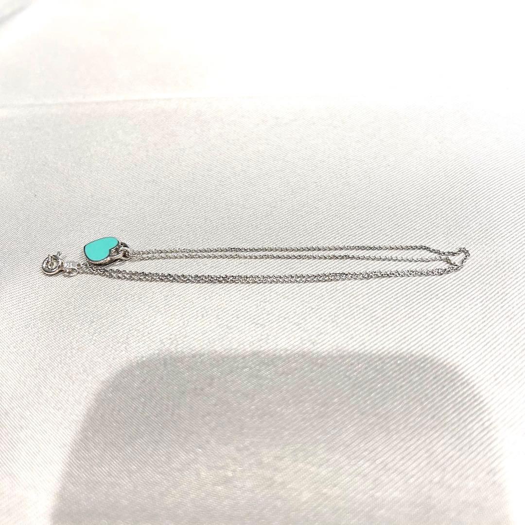 極美品 TIFFANY&Co ティファニー リターントゥ ダブルハート 925