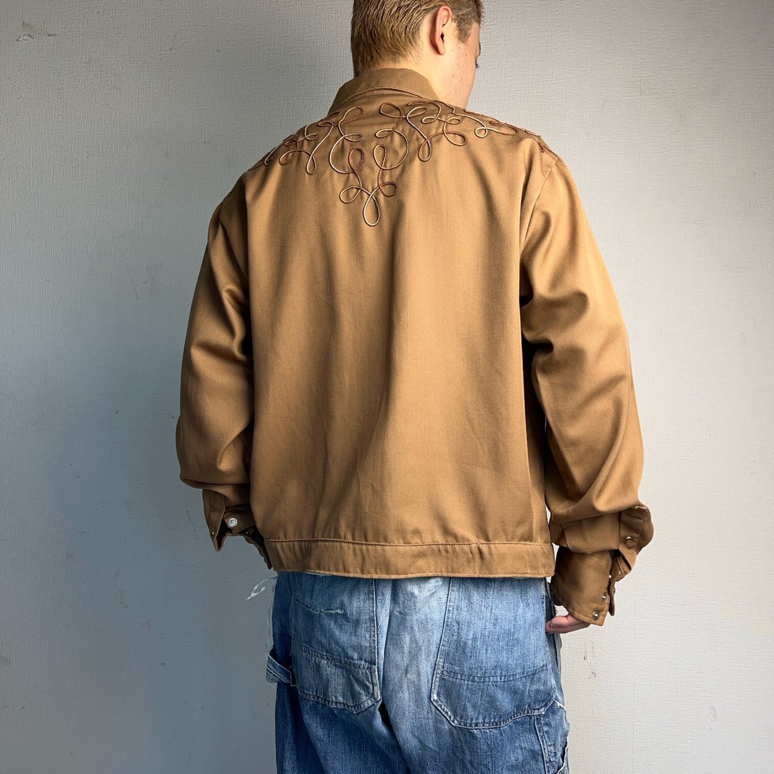 1970's WESTERN TRENDS Embroidered Shirt Jacket 1970年代 ウエスタン