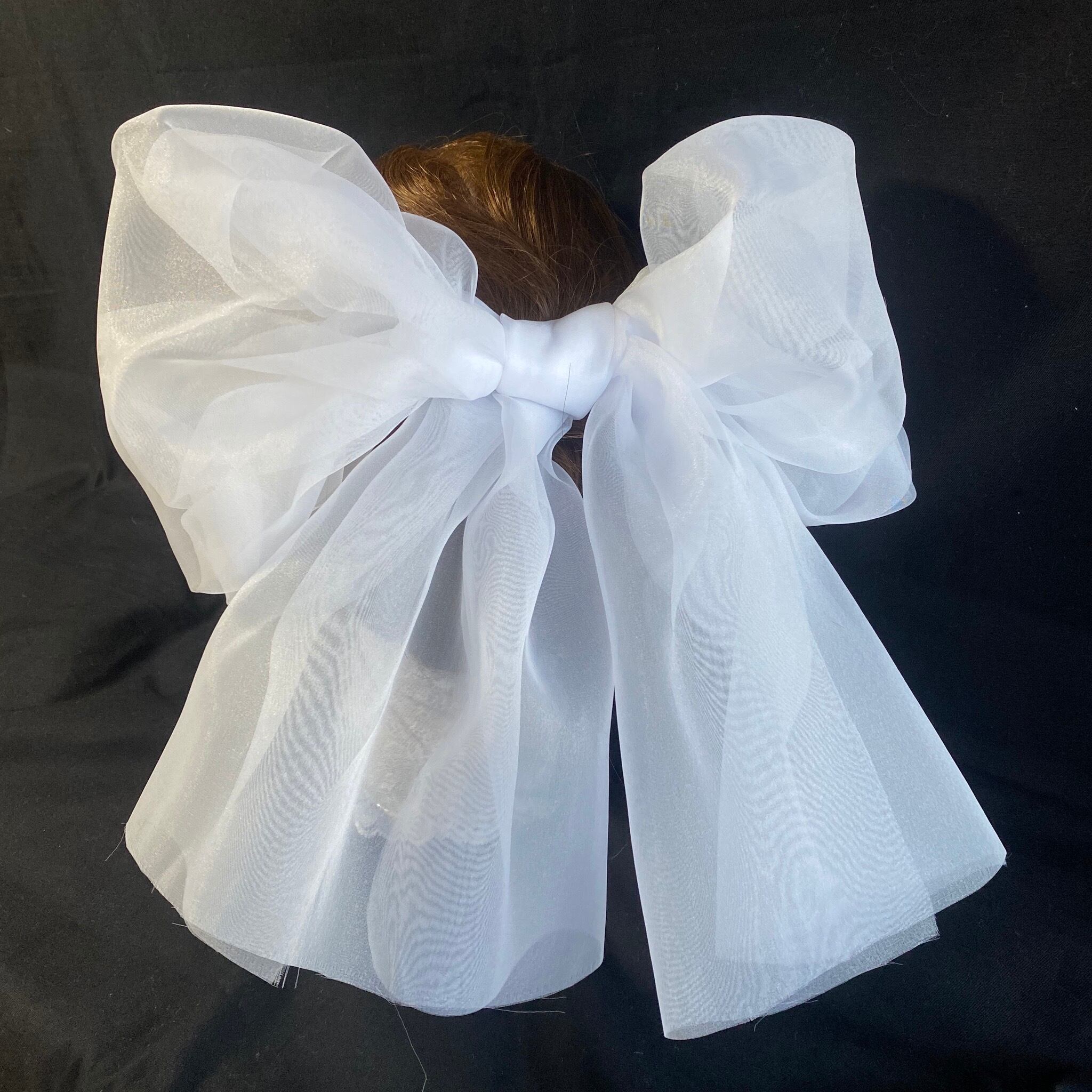 インパクトあり❣️シフォンでかわいらしいリボン