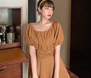 【韓国通販 dgo】ワイドレッグ オールインワン 女性 カジュアルパンツ ハイウエスト 夏 2020 レトロ（A1880）