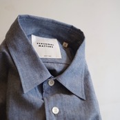PERSONAL MATTERS  PROJECT N°15 COTTON CHAMBRAY SHIRT