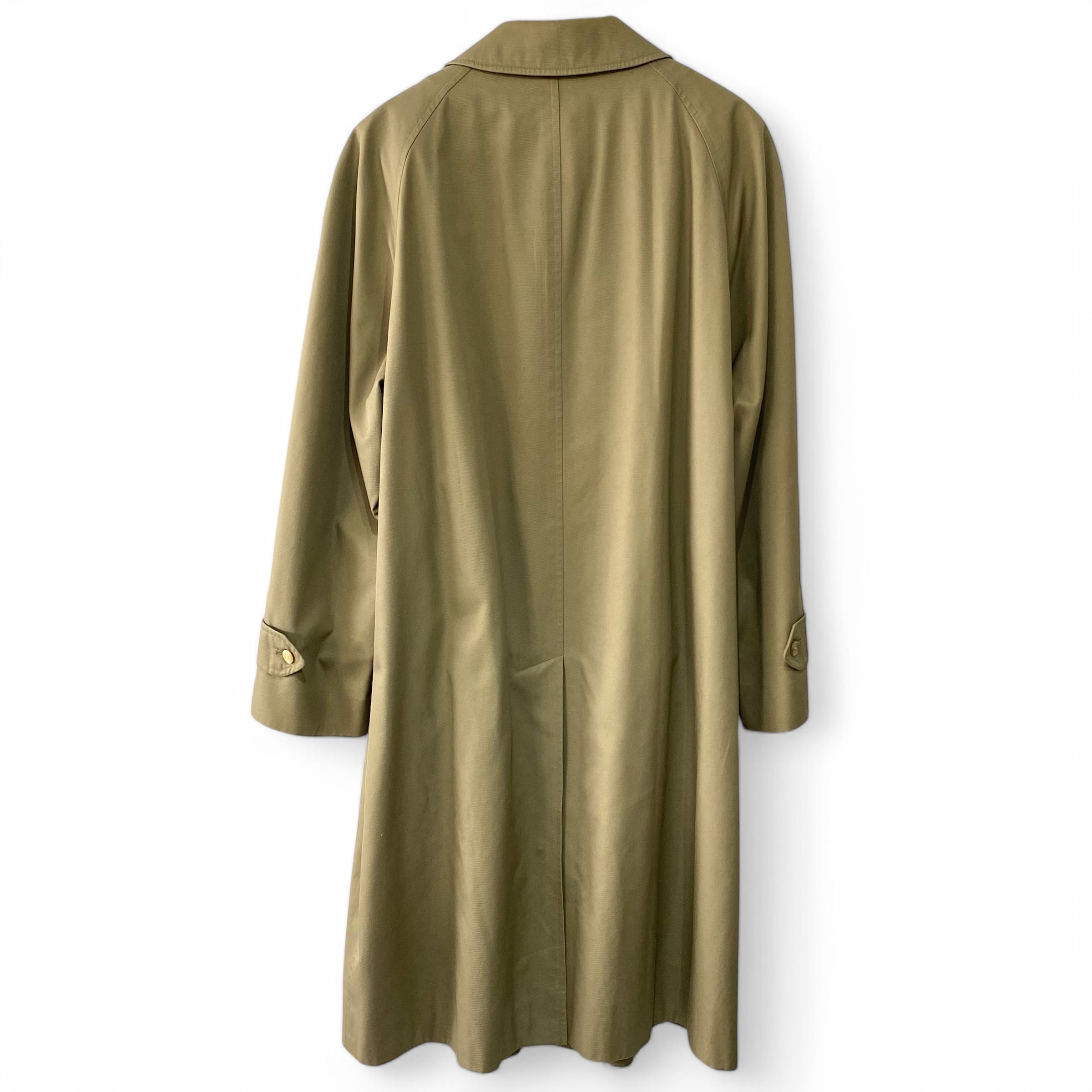 Burberry Trench Coat Beige Nova Check Long Coat Vintageトレンチ