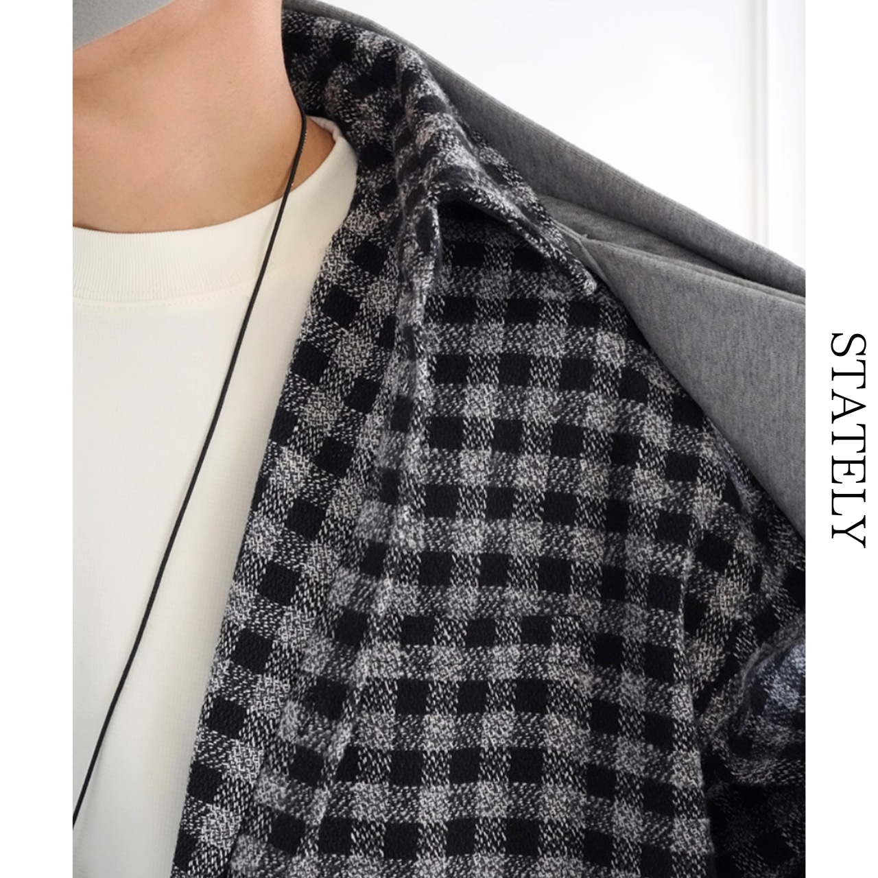 Layered Check Shirt_T61・画像6