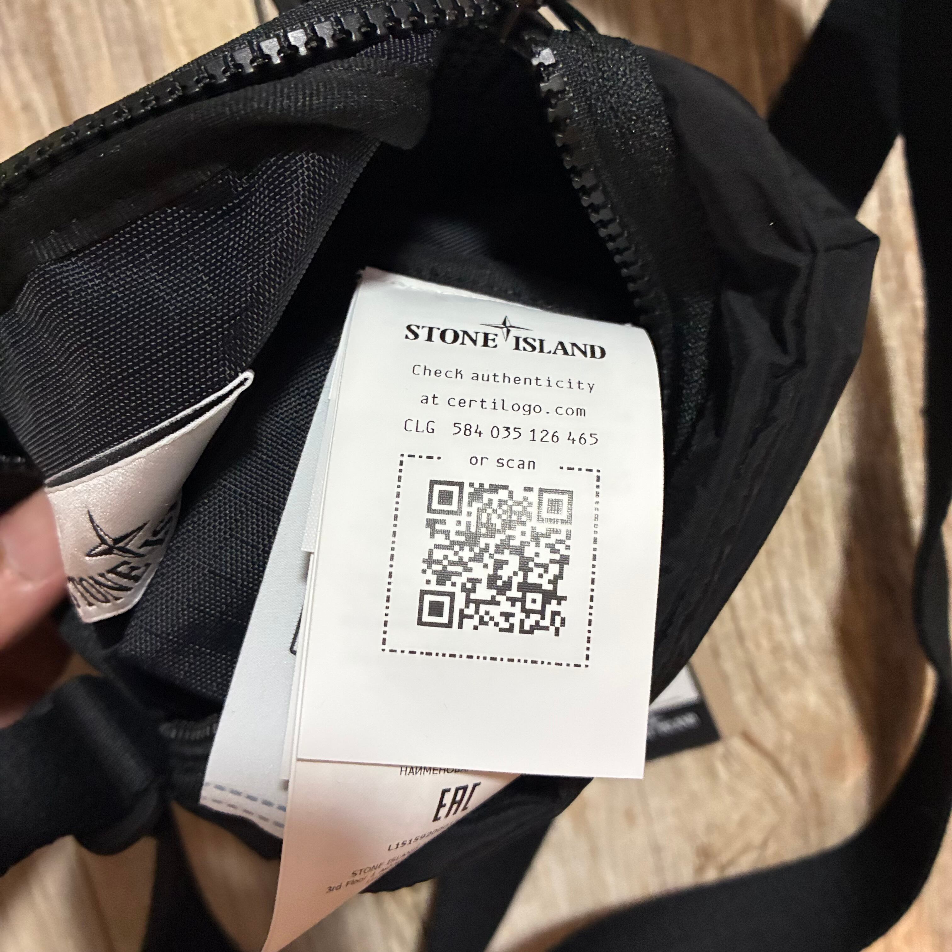 stone island ストーンアイランド 9200015 Bun Bag ショルダーバッグ