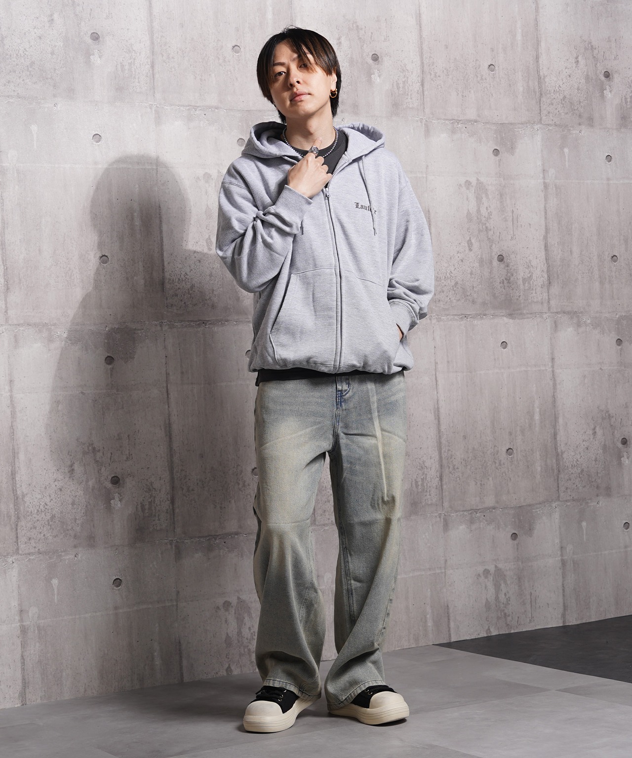 ◆12ozデニム オーバーダイ バギーパンツ◆yn-307tiw