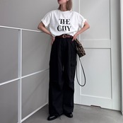 カットオフワイドカーゴPT/ブラック