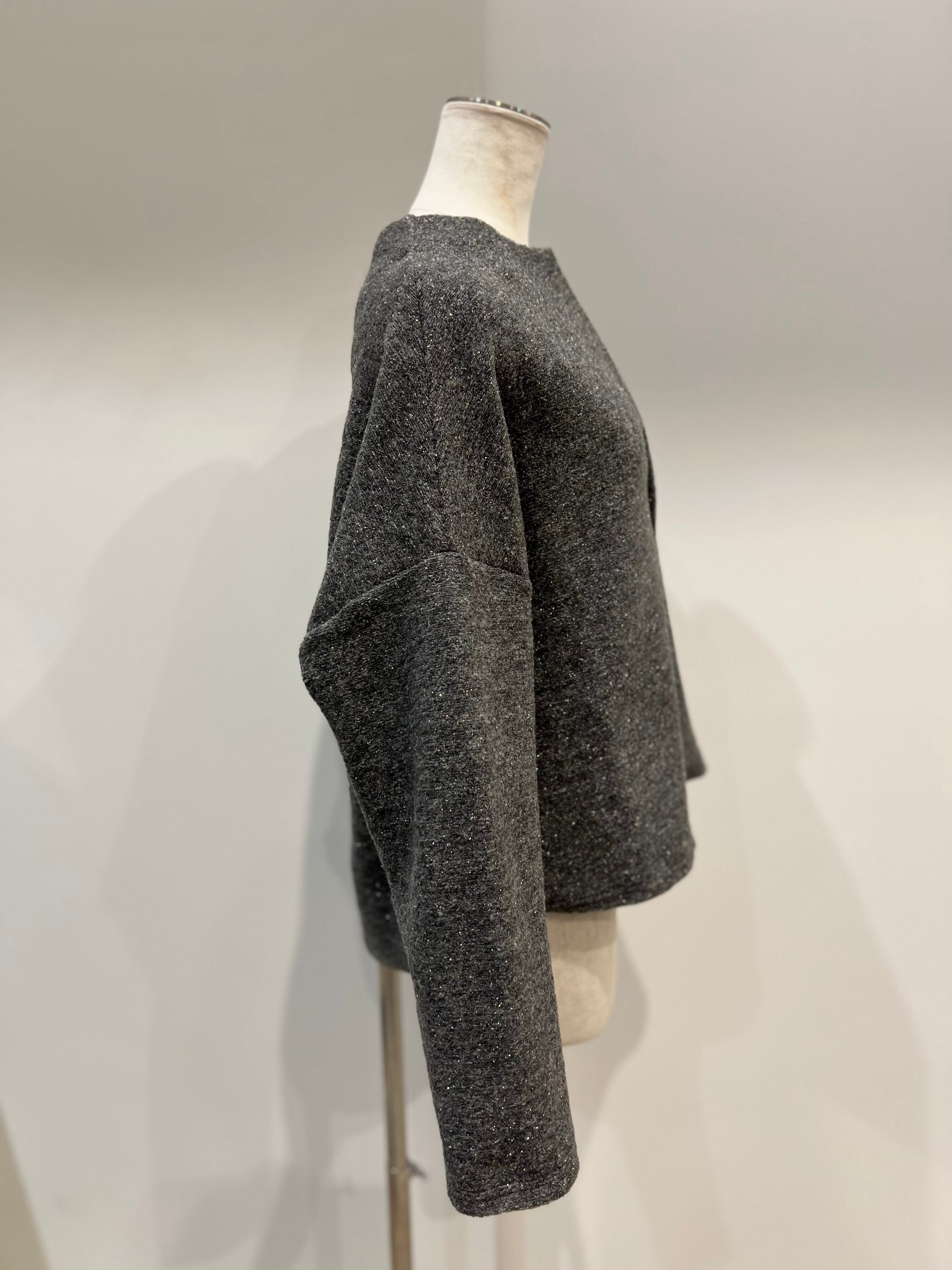 【LEMELANGE】ラメ入りスライバーニット 8551101