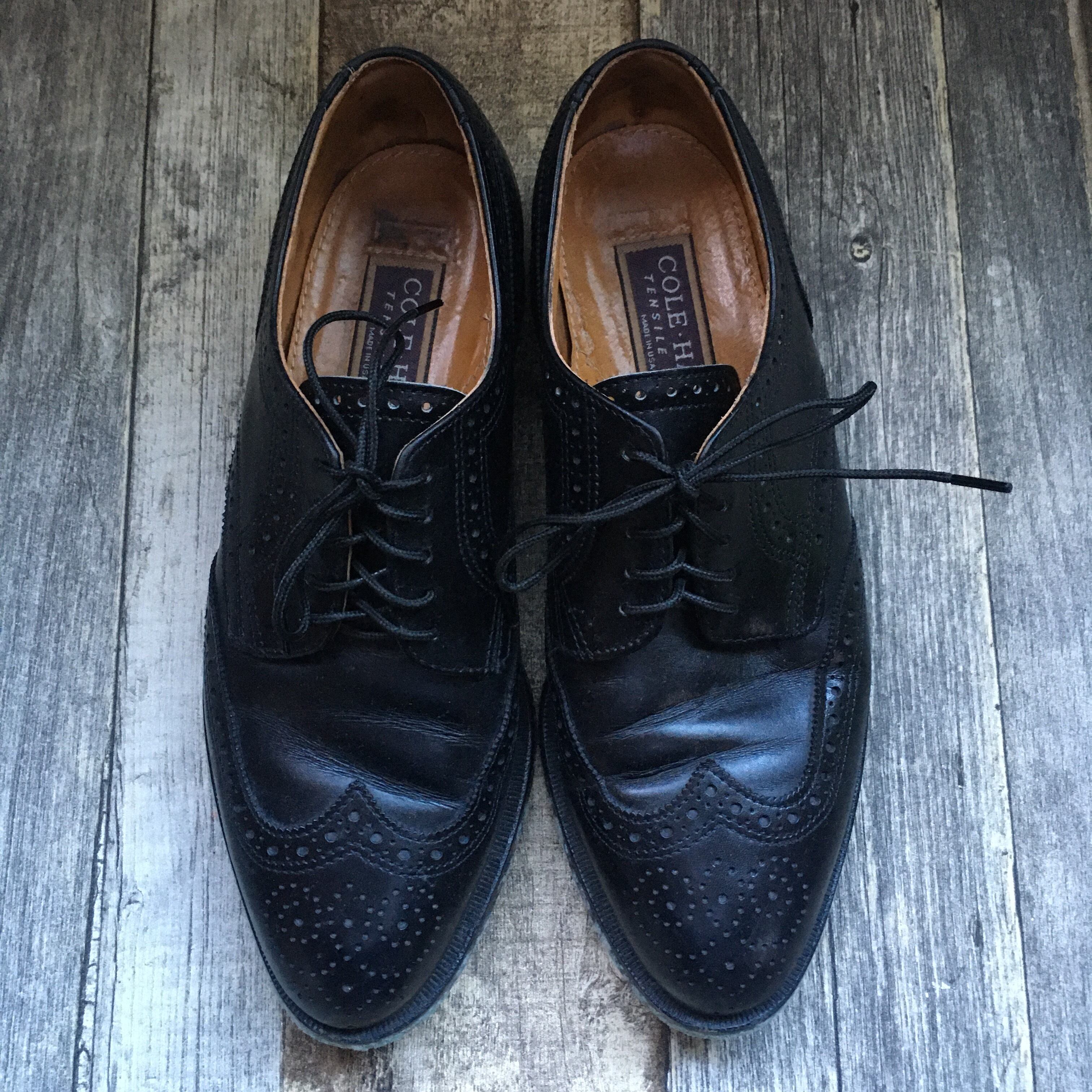 コールハーン COLEHAAN Uチップブーツ US10 メンズ28.0cm /saa008482インド製年代