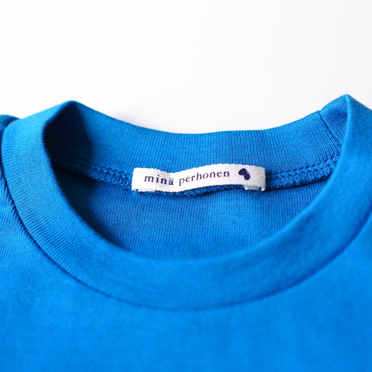 〈 mina perhonen 〉 / alku / Tシャツ / ABS8272P / blue / 110〜140cm