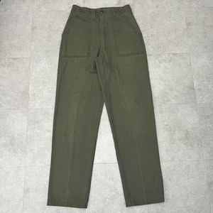 30×33 アメリカ軍　OG507 70s ベイカーパンツ　実物　オリジナル