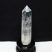 水晶 六角柱 水晶 ポイント 台座付属 置物 原石 一点物 152-4580