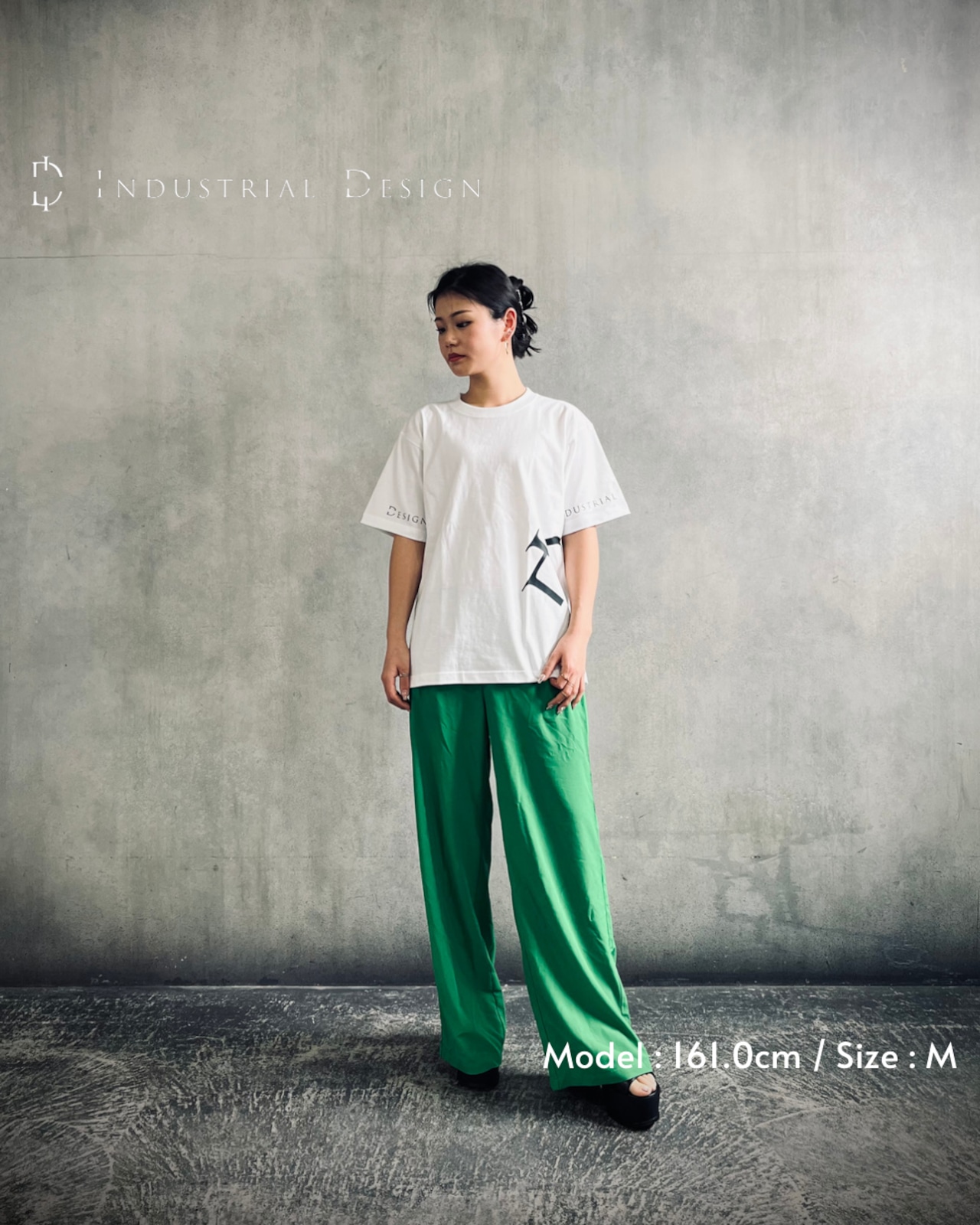 ID プレミアムTシャツ (White)