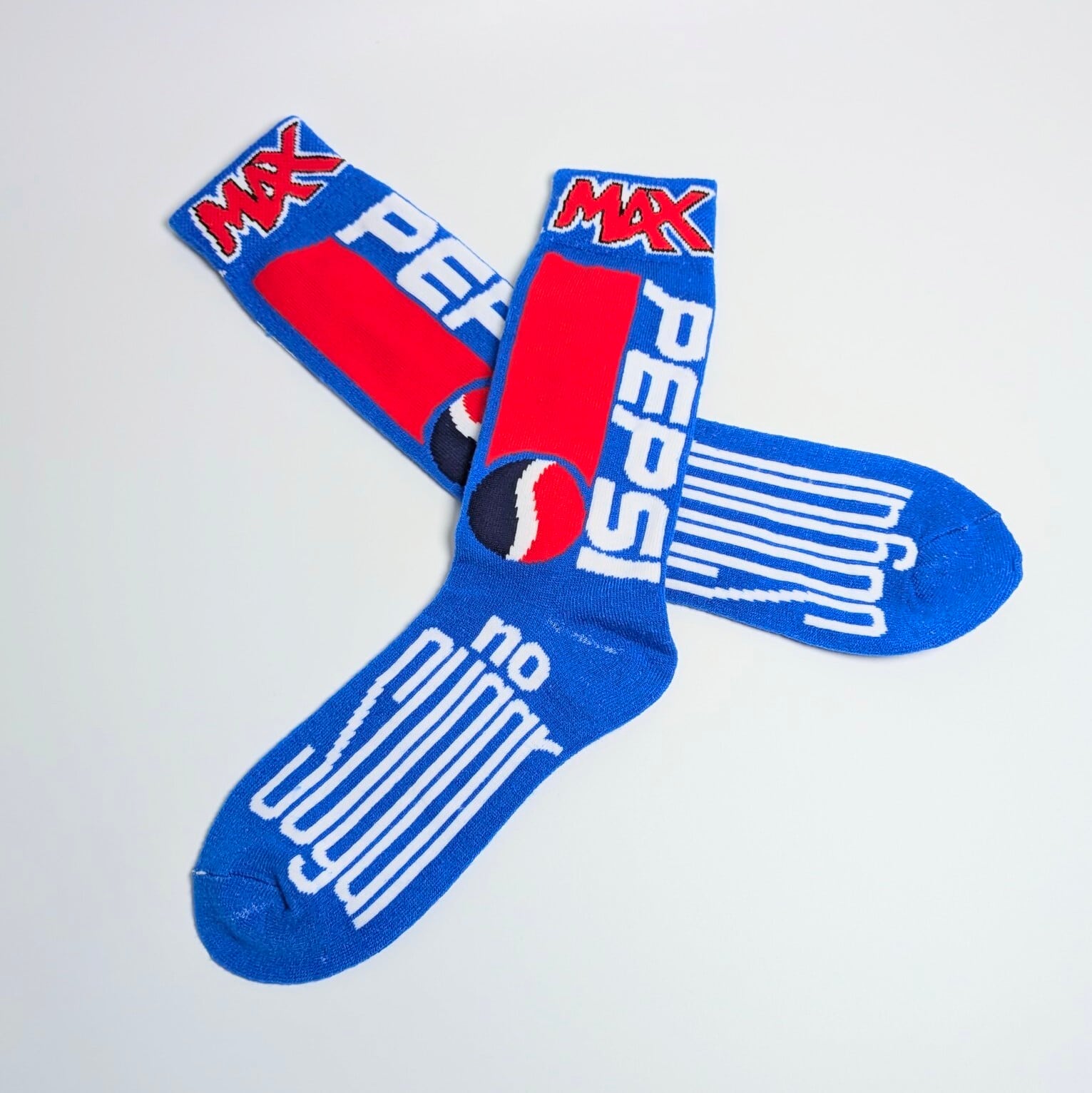 【 PEPSI MAX no sugar / ペプシ マックス 】 crew socks / クルーソックス / 靴下 / ソックス〚アメリカン雑貨 アメトイ〛