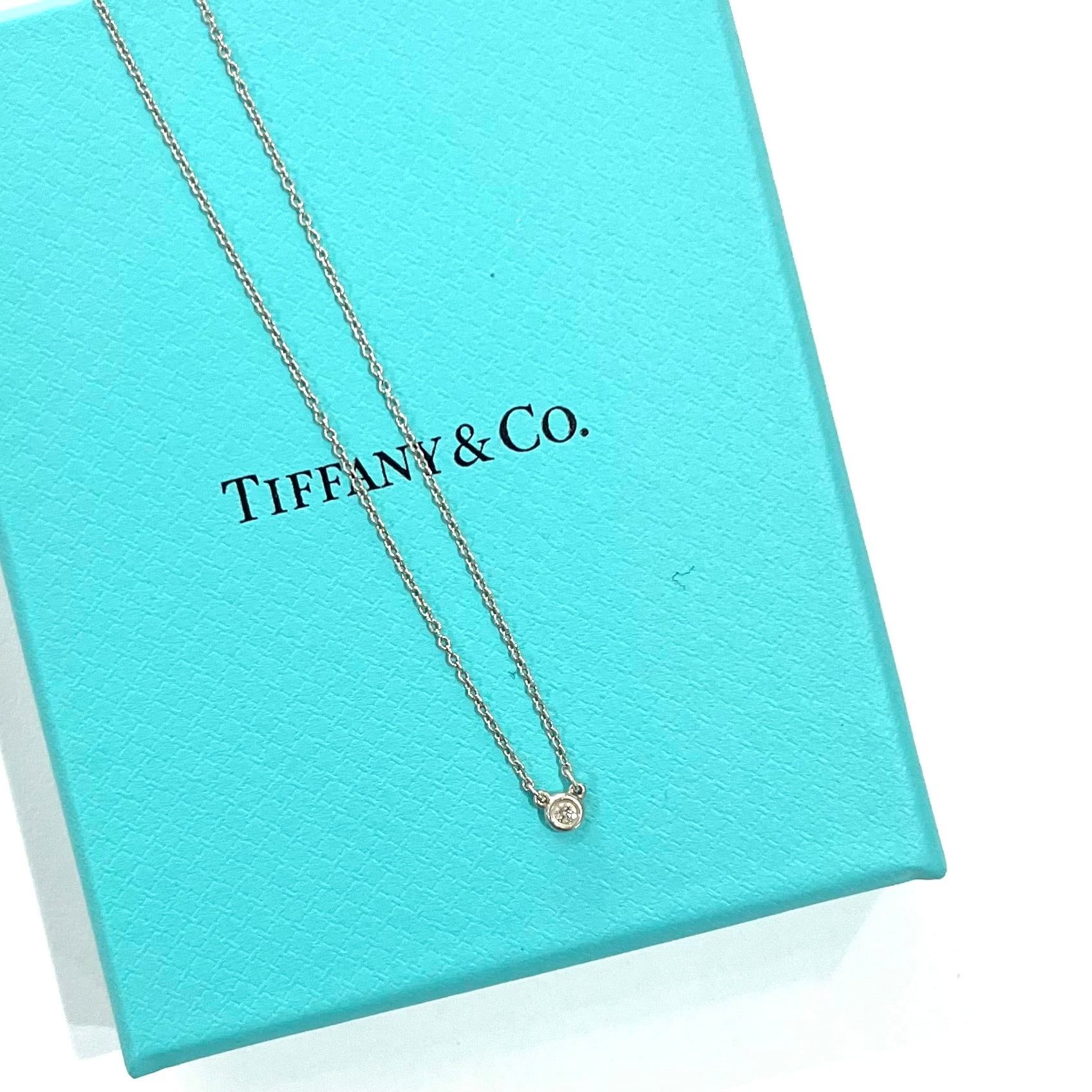 TIFFANY&CO.】 TIFFANY &CO ダイヤモンド バイザヤード／シルバー925