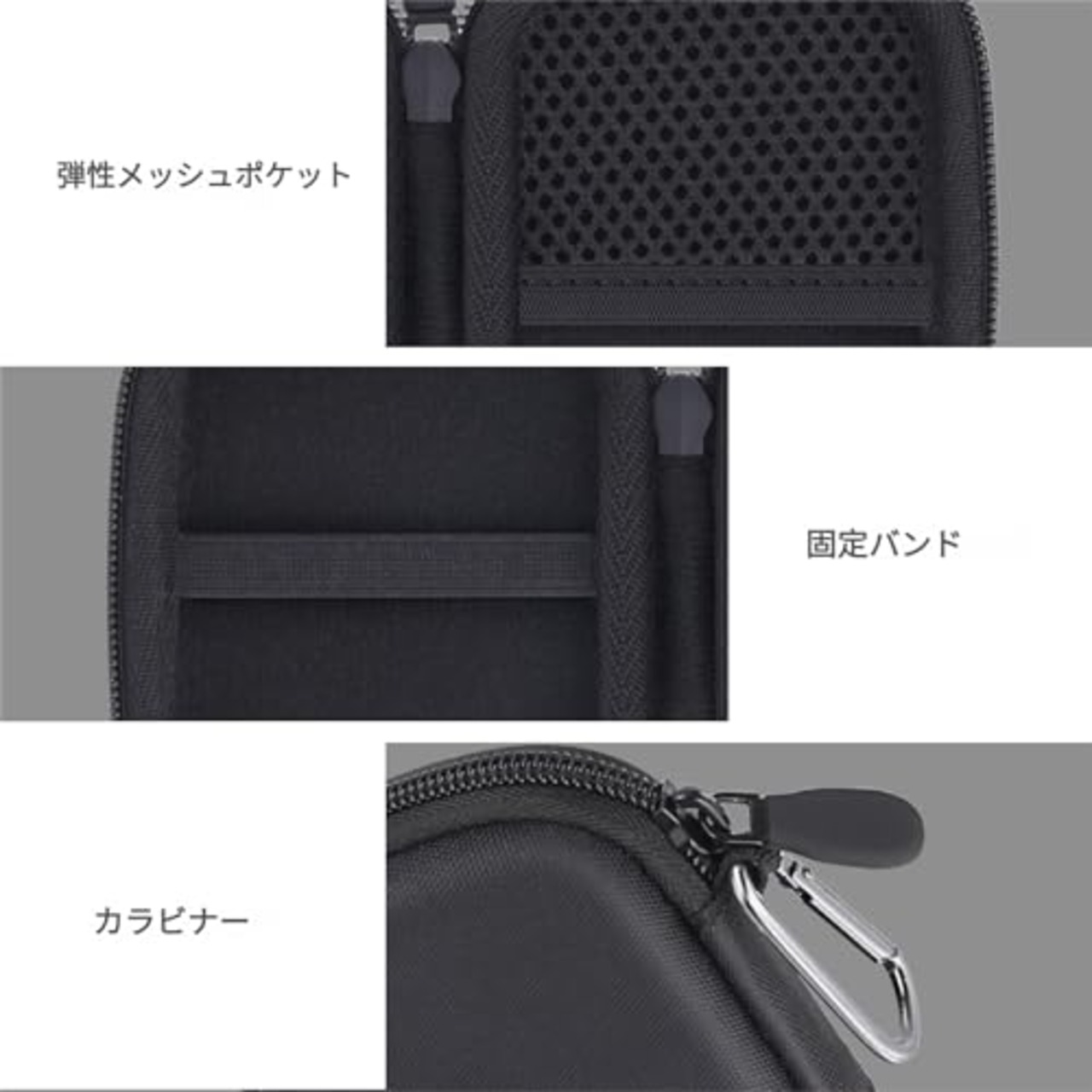 Plaud Note/Plaud Note Pro/Notta Memo AI ボイスレコーダー 文字起こし Bluetooth Voicerecorder専用収納ケース，ブラック-Khanka（ケースのみ）