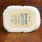 1969 AVON スヌーピー ミルクガラス ボトル SNOOPY PEANUTS ヴィンテージ