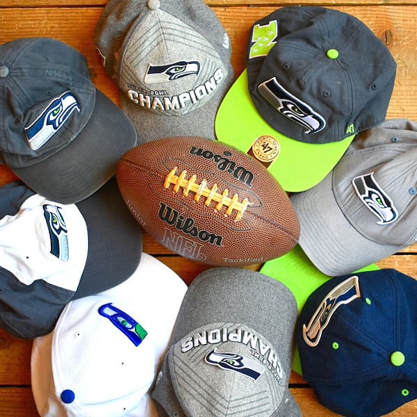 1点物◇47シアトルシーホークスNFLベースボールキャップUSA古着