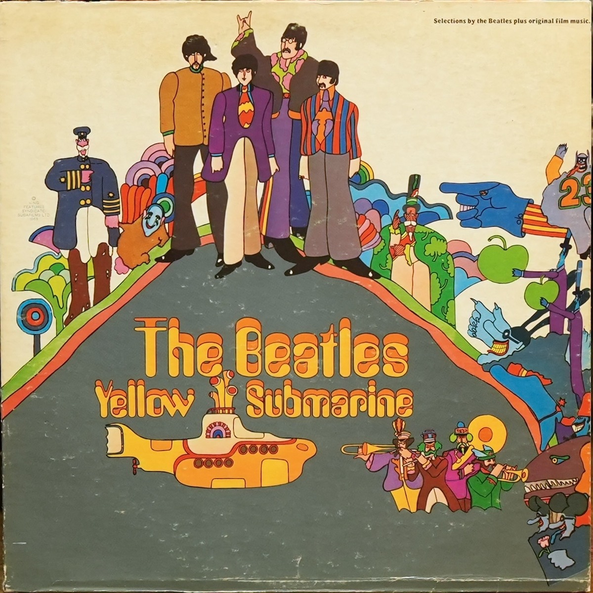 3803LP2 Yellow Submarine / The Beatles イエローサブマリン 