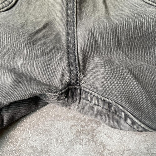 20s グレー ダブルニー Carhartt カーハート パンツ 36×32 詳細写真17