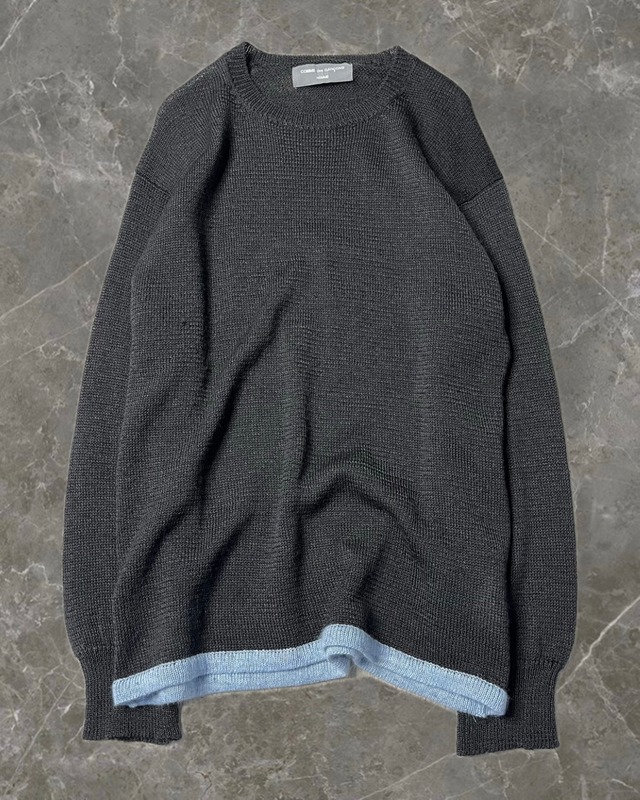 "COMME des GARÇONS AD1995" length design knit