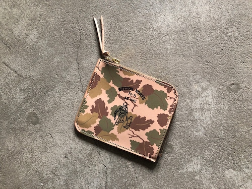 Button Works ボタンワークス Camouflage Wallet-Mitchell