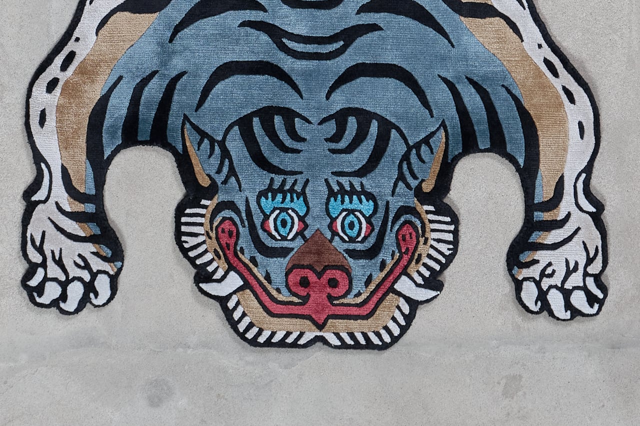 Tibetan Tiger Rug 《Mサイズ》 | SLOWTIGER
