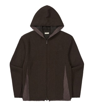 [XLIM] EP.9 01 HOODIE ZIP UP  COLOR : BROWN 正規品 韓国ブランド 韓国通販 韓国代行 韓国ファッション XLIM エクスリム 日本 店舗