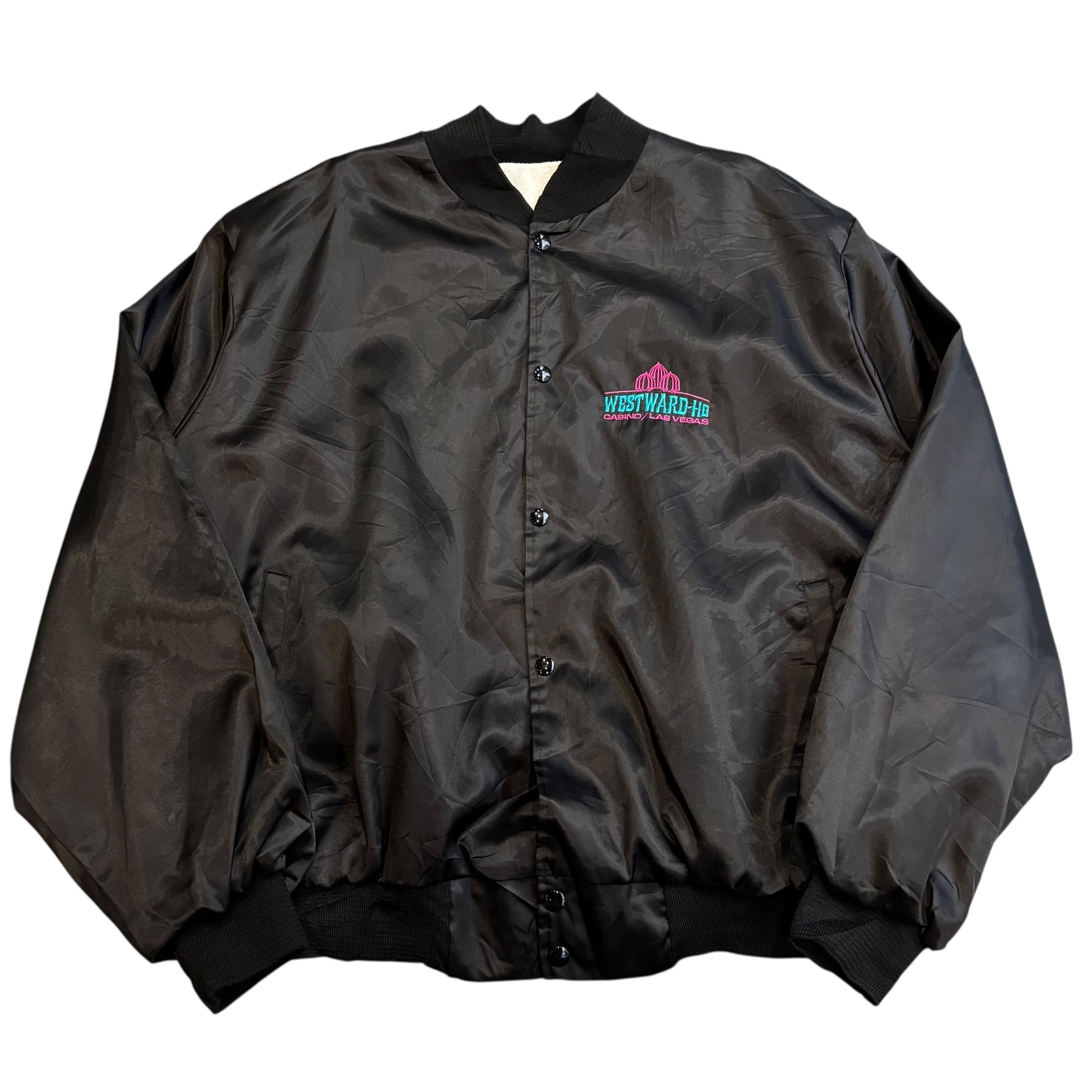 【古着】WESTWARD-HD Coach Jacket (Black)