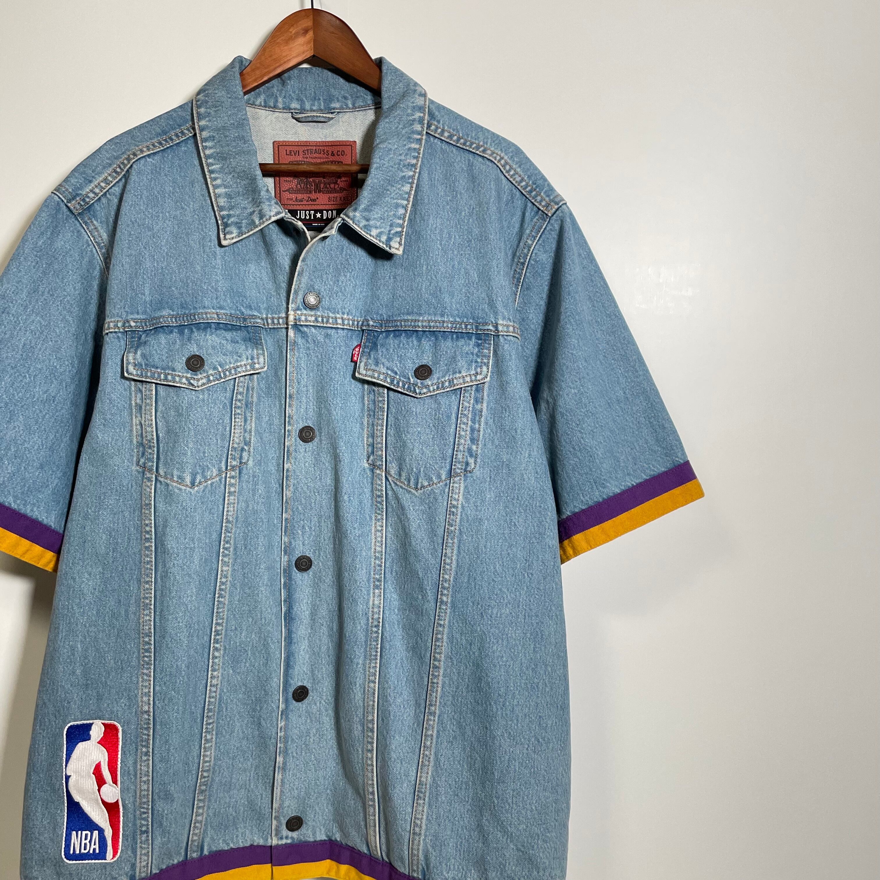 LEVI's × JUST DON NBA レイカーズ デニムジャケット ビッグサイズ