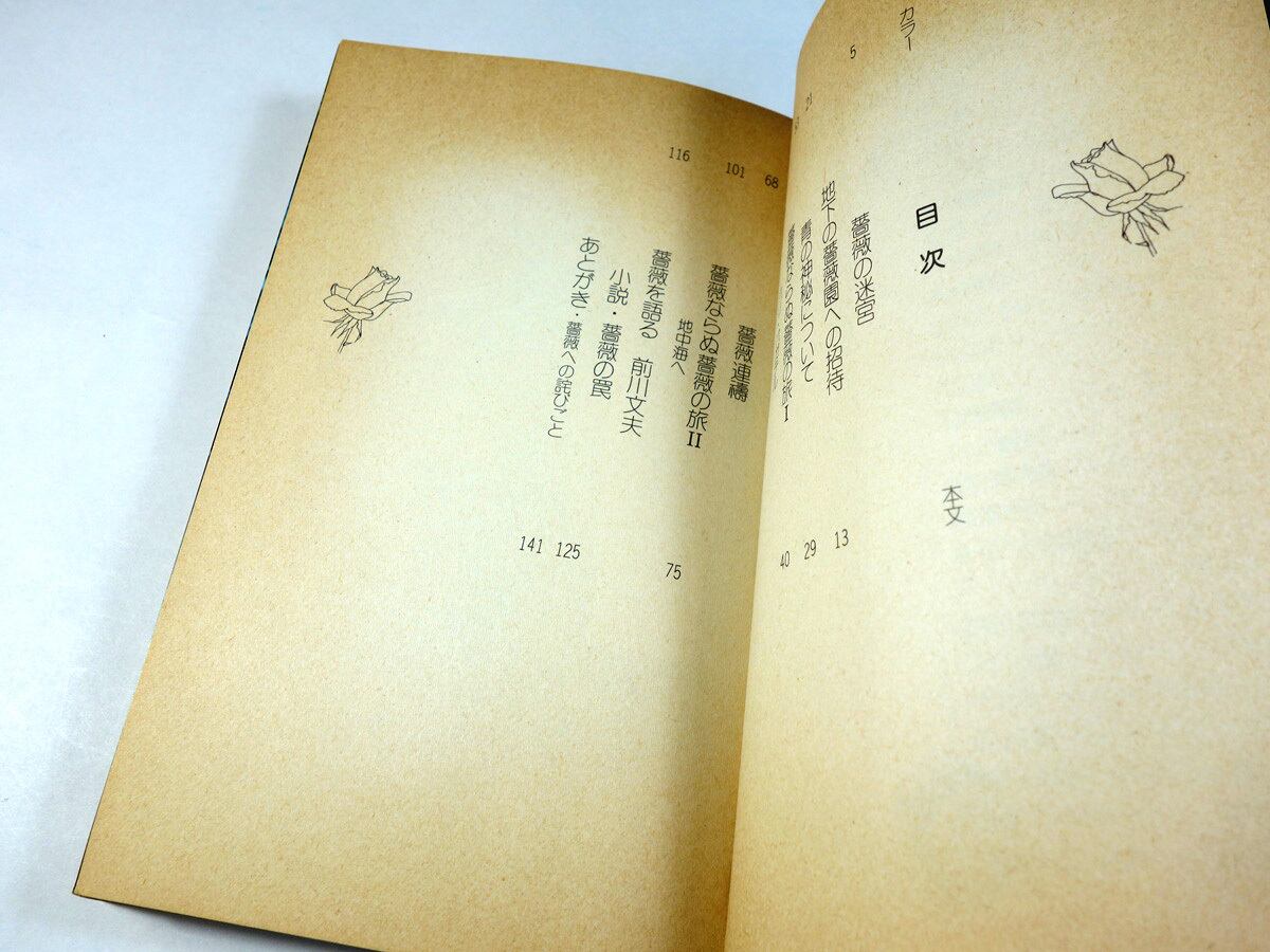 薔薇幻視（中井英夫 著）- 平凡社カラー新書13 | bookstore ナルダ