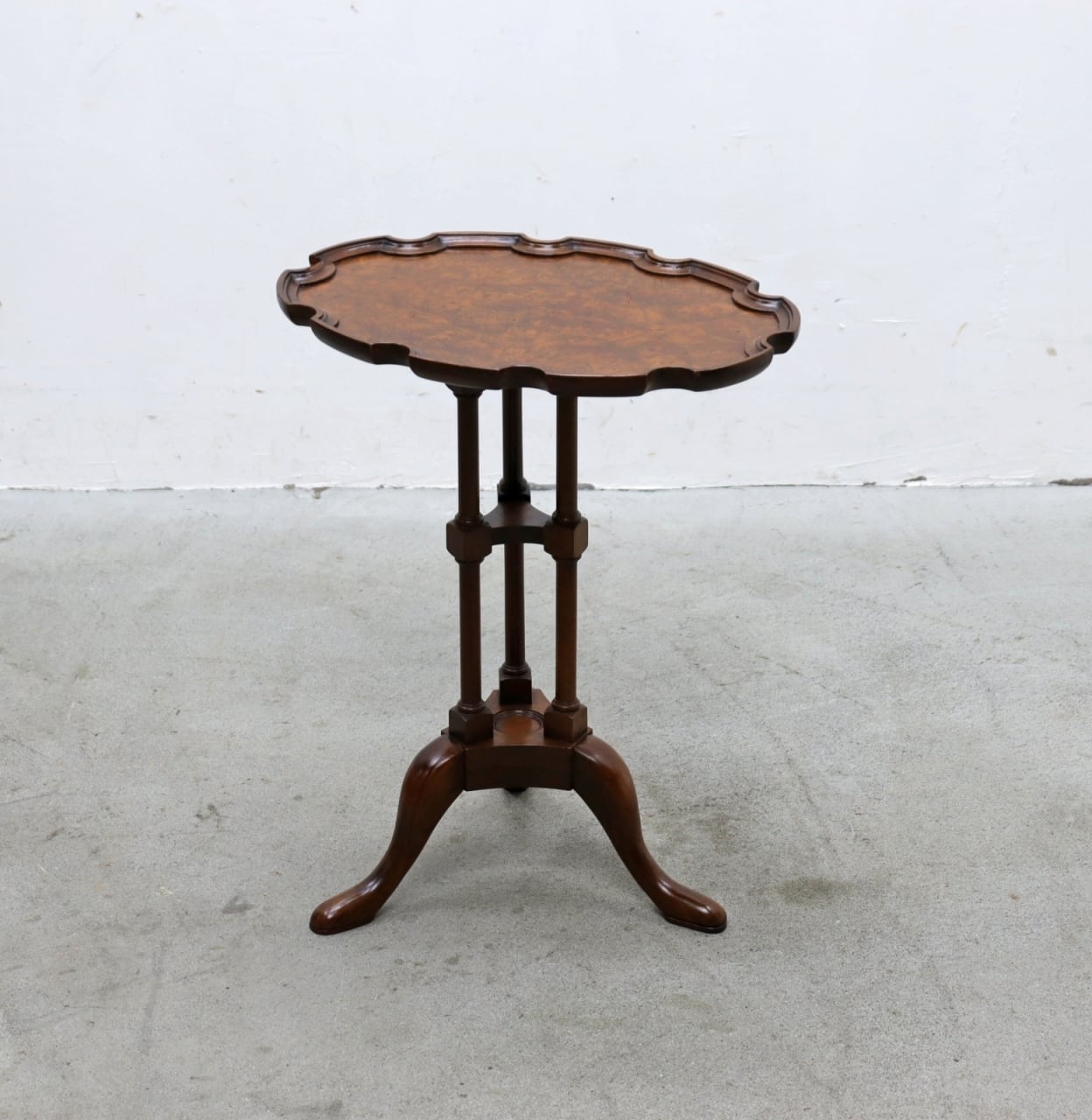 U.S. Baker ベイカー クラシカル マホガニー サイドテーブル 花台 アメリカ ヴィンテージ RCT17146