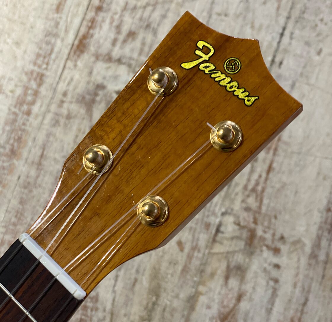 Famous フェイマス ウクレレ FS-5 ソプラノ ハワイアンコア GOTOH UPT 