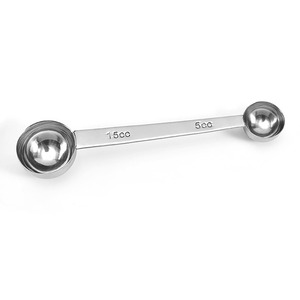 【特価処分】Akkerds ダブル 計量スプーン 5cc 15cc 18-8 ステンレス
