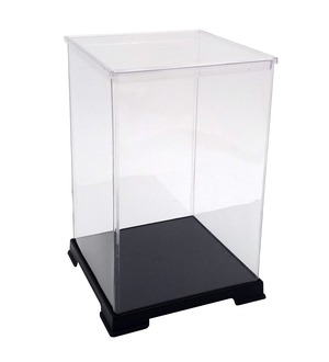 【新着特価】Octagon フィギュアケース 横幅24×奥行24×高さ25 (cm) 透明 プラスチック